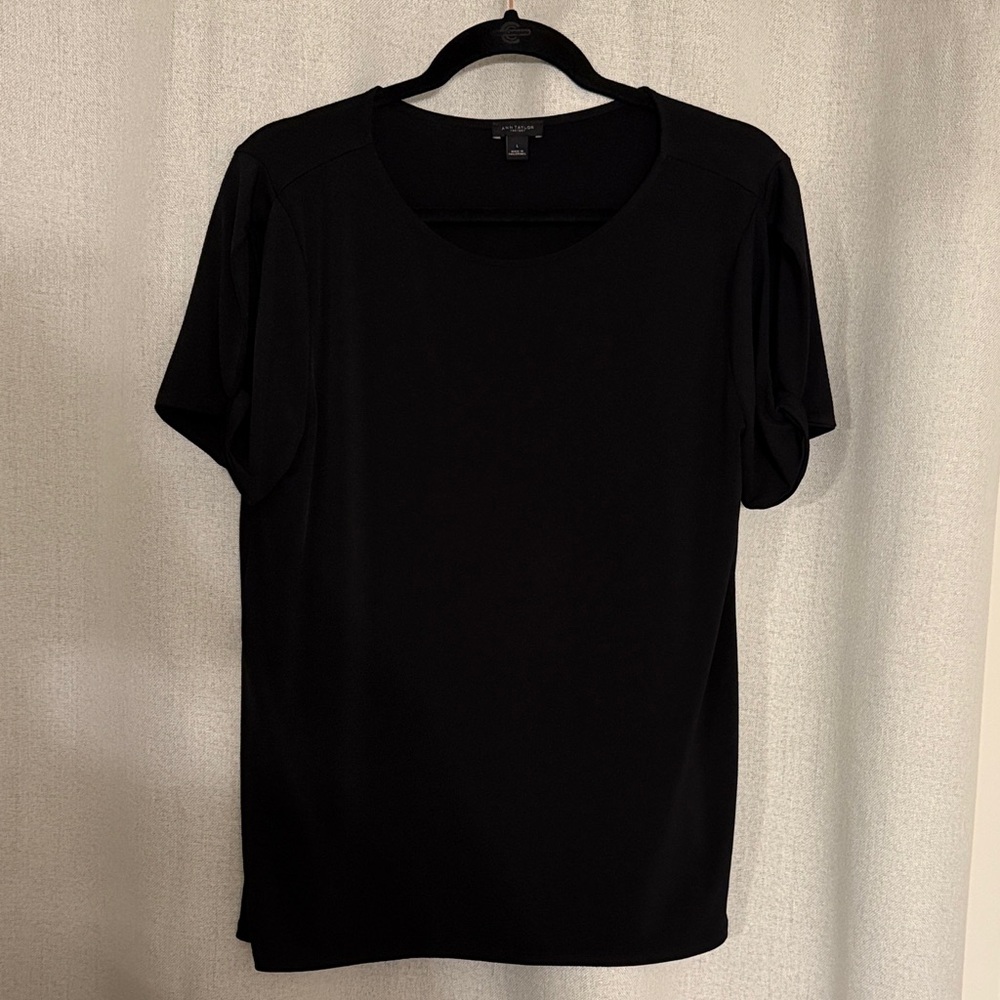 Ann Taylor Black Blouse